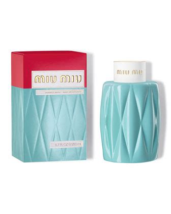 miu miu bubble bath|Miu Miu Miu Miu Bubble Bath, 6.7 oz. .